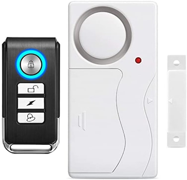 WSDCAM Door Alarm Wireless AntiTheft Remote Control Door and Window Security Alarms