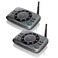 Wuloo HandsFree Intercoms Wireless for Home Business Upgrade Two Way Audio Intercom System for Elderly Full Duplex Room to Room Intercom with 5280 ft Range Clear Sound AntiInterference Pack of 2