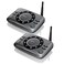 Wuloo HandsFree Intercoms Wireless for Home Business Upgrade Two Way Audio Intercom System for Elderly Full Duplex Room to Room Intercom with 5280 ft Range Clear Sound AntiInterference Pack of 2