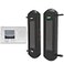 HTZSAFE Solar Wireless Driveway Alarm System12 Mile Long Transmission Range300 Feet Wide Sensor RangeNo Wiring No Need Replace BatteryOutdoor Weatherproof Security Perimeter Alert System KIT