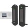 HTZSAFE Solar Wireless Driveway Alarm System12 Mile Long Transmission Range300 Feet Wide Sensor RangeNo Wiring No Need Replace BatteryOutdoor Weatherproof Security Perimeter Alert System KIT