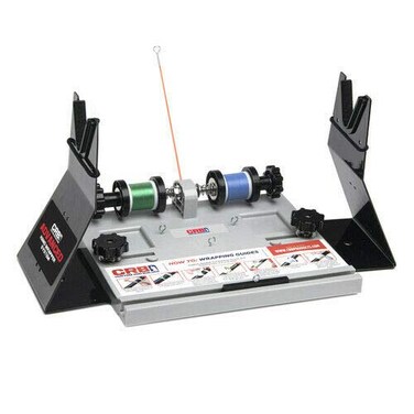 CRB Custom Rod Builder Advanced Hand Wrapper System with 2 Spool Holder