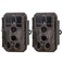 GardePro E5S 2Pack Trail Camera NonCellular NonWiFi 64MP Photo 1296P HD Video 01s Trigger 100ft NoGlow Night Vision Motion Activated Wildlife Camera