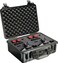 Pelican 1520 Case With Foam Silver