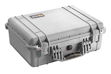 Pelican 1520 Case With Foam Silver