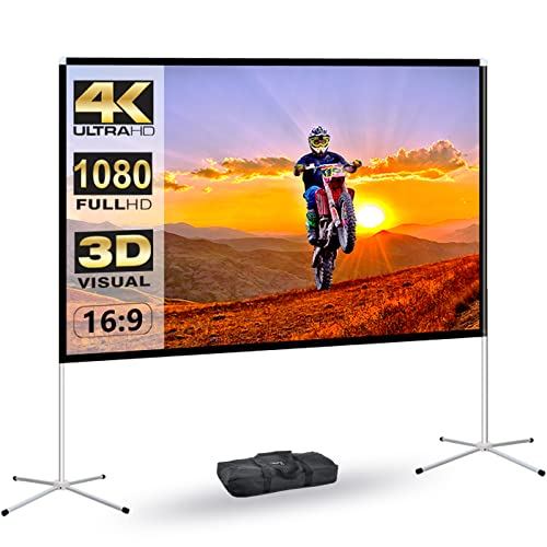 أوديو Aodiou Portable Projector Screen 60 inch