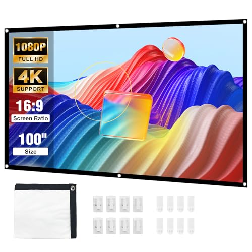 Happrun Happrun Projector Screen 100 inch