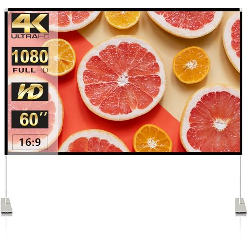 سكيريل Skerell Outdoor Projector Screen With Stand 60 inch