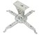 VideoSecu Universal LCDDLP Swivel Tilt Projector Ceiling Mount Bracket Fits Flat and Vaulted Ceiling PJ1W WU8