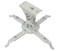 VideoSecu Universal LCDDLP Swivel Tilt Projector Ceiling Mount Bracket Fits Flat and Vaulted Ceiling PJ1W WU8