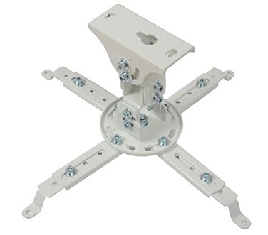 VideoSecu Universal LCDDLP Swivel Tilt Projector Ceiling Mount Bracket Fits Flat and Vaulted Ceiling PJ1W WU8