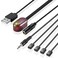 URWOOW IR Repeater Hidden Infrared Remote Extender System 1 Receiver 4 Emitters Control Kit USB Adapter for Amplifier Cable Box Satellite TV Receiver CD Player DVD Player Bluray Player