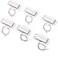 PEN MC32 NC Surface Mount Wired Security Window Door Contact Sensor Alarm Magnetic Reed Switch White 6 Sets
