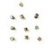 Taidacent 24V 200mm Wireless Led Coil Wireless LEDs and Inductive Induction Coil Charger Module for Creative 3D Ring Night Light Only 10 White Wireless LEDs Without Transmitter Coil