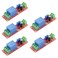 XINGYHENG 5Pcs 12V NE555 010 Seconds Delay Timer Switch Module Constant Current Regulator Timer Delay Converter for Automotive Control System Electrical Equipment