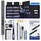 XOOL 150 in 1 Electric Screwdriver Set Precision Screwdriver Set with 120 Magnetic Bits Rechargeable 2 Gears Torque Power Screwdriver Kit for Electronics Computer Laptops Phone PC Game Console