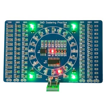 Gikfun Soldering Practice DIY Kit SMD SMT Welding Practice Soldering Skill Training Board EK7026