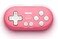 Nargos 8Bitdo Zero 2 Bluetooth Key Chain Sized Mini Controller for Nintendo Switch Windows Android and macOS Pink Edition