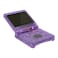 eXtremeRate IPS Ready Upgraded Clear Atomic Purple Custom Replacement Housing Shell for Gameboy Advance SP GBA SP Compatible with Both IPS Standard LCD Console Screen NOT Included