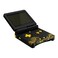 eXtremeRate IPS Ready Upgraded Custom Replacement Housing Shell for Gameboy Advance SP GBA SP The Great GOLDEN Wave Off Kanagawa Black Compatible with Both IPS Standard LCD No Console Screen