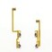 RICEFINE Replacement Shoulder Trigger Button Left Right Flex Cable LR ZL ZR Flex Cable Ribbon Cable for Nintendo NEW 3DS LL XL Repair LR Switch Button