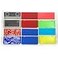 LightFairy 2015 for New 3DS Replacement Front Faceplate Back Plates Part Shell Housing Case Cover Clear Blue Red Gem