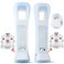 Machine-Ya MachineYa 2 Pack Wii Motion Plus Adapterwith Silicon Case for wii Remote Controller External Remote Motion Plus Sensor Controller Wii U Motion Plus White