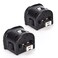 LACTIVX Wii Motion Plus Adapter 2 Packs Upgraded Motion Attachment for Wii Remote Controller Black