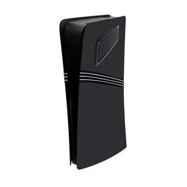 XBERSTAR PS5 Pro Console Face Plate Cover for PS5 Pro Digital Edition Black