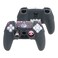 Kuitmor Silicone PS5 Controller Cover Skin Set AntiSlip Soft Protective Case for PS5 Wireless Controller with 2 Thumb Grip Caps and 1 Sticker Black Kuromi