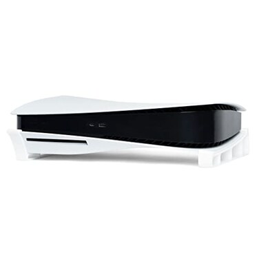 Glistco Skates Horizontal Stand Compatible with PS5 Disc Edition White