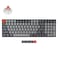 Keychron K4 96 Layout 100 Keys Wireless Bluetooth 51Wired USB Mechanical Gaming Keyboard with Keychron Super Red Switch White LED Backlight NKey Rollover for Mac Windows PCVersion 2