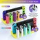 MLIFEMFUL Switch Charging Station Charges up to 6 Joycons with Game Card Storage Stand for Nintendo Switch OLED Model Joycons Designed for Splatoon 3