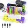 MLIFEMFUL Switch Charging Station Charges up to 6 Joycons with Game Card Storage Stand for Nintendo Switch OLED Model Joycons Designed for Splatoon 3
