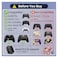 HEATFUN Switch 2 Pro Controller Charger Dock Dual USBC Charging Station for Switch Pro Controller Compatible with PS5 Xbox Series XS and Elite Series 2 LED Indicators USBC Adapters Included