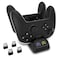 HEATFUN Switch 2 Pro Controller Charger Dock Dual USBC Charging Station for Switch Pro Controller Compatible with PS5 Xbox Series XS and Elite Series 2 LED Indicators USBC Adapters Included