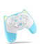 KINVOCA Wireless Controller for Nintendo SwitchSwitch Lite Cute Pro Controller with Turbo Motion Vibration WakeUp Headphone Jack and Breathing Light Blue