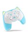 KINVOCA Wireless Controller for Nintendo SwitchSwitch Lite Cute Pro Controller with Turbo Motion Vibration WakeUp Headphone Jack and Breathing Light Blue