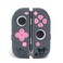 Kuitmor Silicone Protective Shell Compatible with Joy con of Switch 2017OLED Soft Silicone Cover Case AntiScratch Protective Case for Switch 1OLED Controllers Black Kuromi