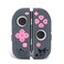 Kuitmor Silicone Protective Shell Compatible with Joy con of Switch 2017OLED Soft Silicone Cover Case AntiScratch Protective Case for Switch 1OLED Controllers Black Kuromi