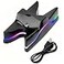 KlsyChry Dual Controller Charger Dock Station for PS4 Blue LED Charger Stand for PS4 Controller Dualshock 4 Charging Dock