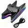 KlsyChry Dual Controller Charger Dock Station for PS4 Blue LED Charger Stand for PS4 Controller Dualshock 4 Charging Dock