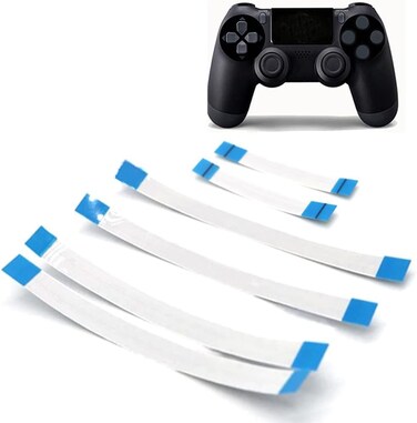 Ambertown 6PCS for PS4 Controller 12 Pin 14 Pin Charging Board Flex Cable 10 Pin Touch Pad Flex Ribbon Cable