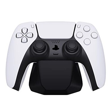PlayVital Universal Controller Stand for Nintendo Switch 2 Pro Switch Pro Gamepad Stand for ps5 ps4 Controller Display Stand Holder forXbox Series XS Controller Solid Black
