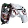 eXtremeRate Clown Hahaha Ghost Replacement Faceplate Touchpad Cover Redesigned Housing Shell Case Touch Pad Compatible with PS4 Slim Pro Controller JDM040050055 Controller NOT Included