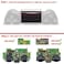 eXtremeRate Clown Hahaha Ghost Replacement Faceplate Touchpad Cover Redesigned Housing Shell Case Touch Pad Compatible with PS4 Slim Pro Controller JDM040050055 Controller NOT Included
