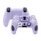 GeekShare Controller Skin Set Compatible with PlayStation 5 Wireless Controller AntiSlip Silicone Protective Cover CaseIncludes 2 Thumb Grips and 2 Stickers Star Wings Purple