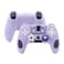 GeekShare Controller Skin Set Compatible with PlayStation 5 Wireless Controller AntiSlip Silicone Protective Cover CaseIncludes 2 Thumb Grips and 2 Stickers Star Wings Purple