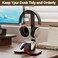 CUIWHRL Controller Stand Wood Headphone Stand for Desk Gaming Desk Accessories Controller Holder for Gaming Equipment Headset Holder