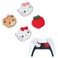 Kuitmor Cute Thumb Grip Caps for PS5Soft Silicone Joystick CapsCute Cartoon Thumbstick Grips Compatible with PS5PS4Switch Pro Controller 4PCSKuromi
